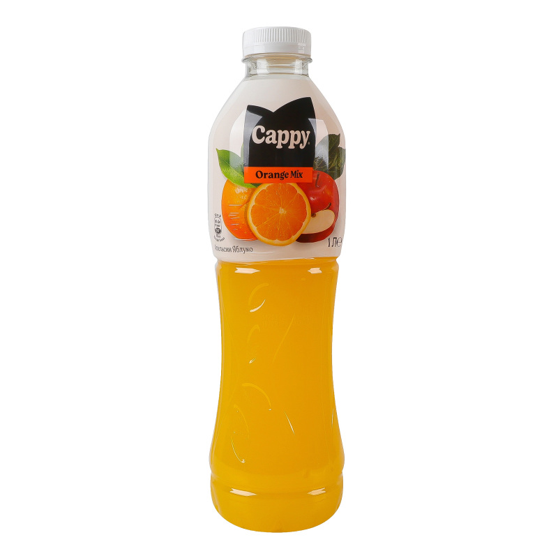 Напій соковмісний Cappy 1л Оранж мікс