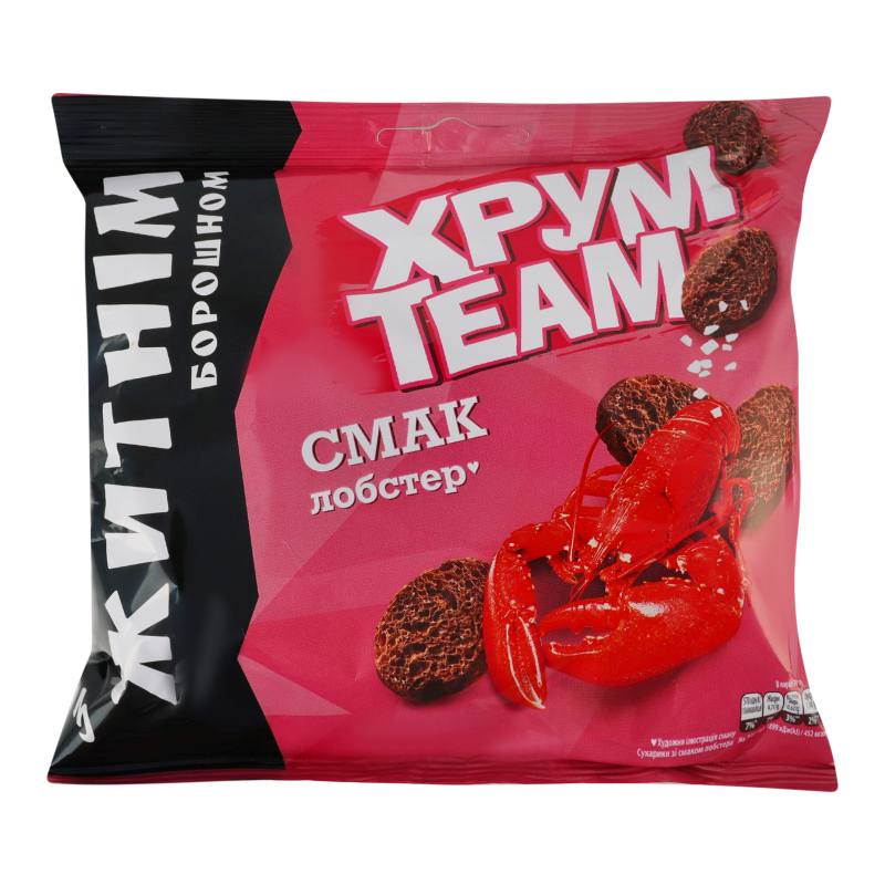 Сухарики ХрумTeam 90г Лобстер