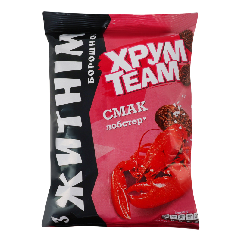 Сухарики ХрумTeam 55г Лобстер