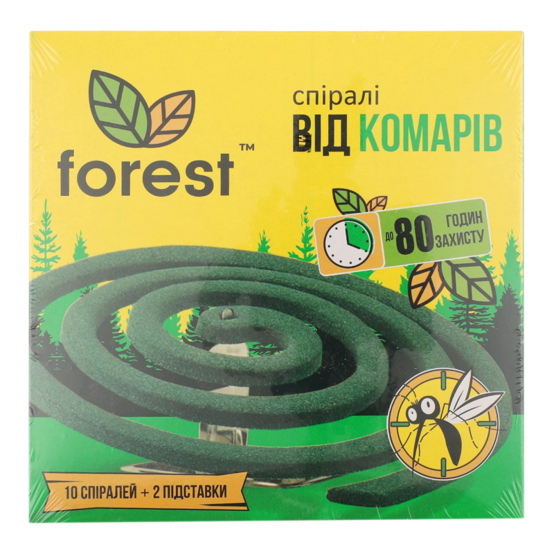 Спіралі Forest 10шт від комарів
