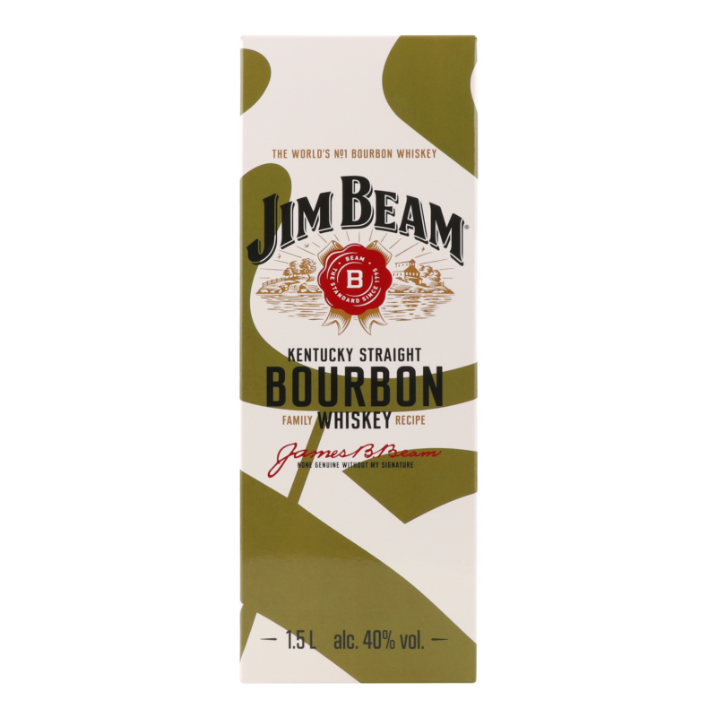 Віскі Jim Beam 1,5л Burbon White 40%