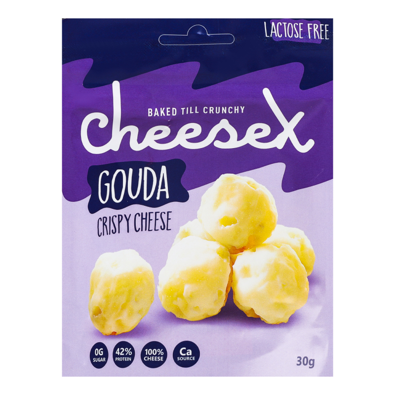 Сир CheeseX сушен 30гГауда безлактозний