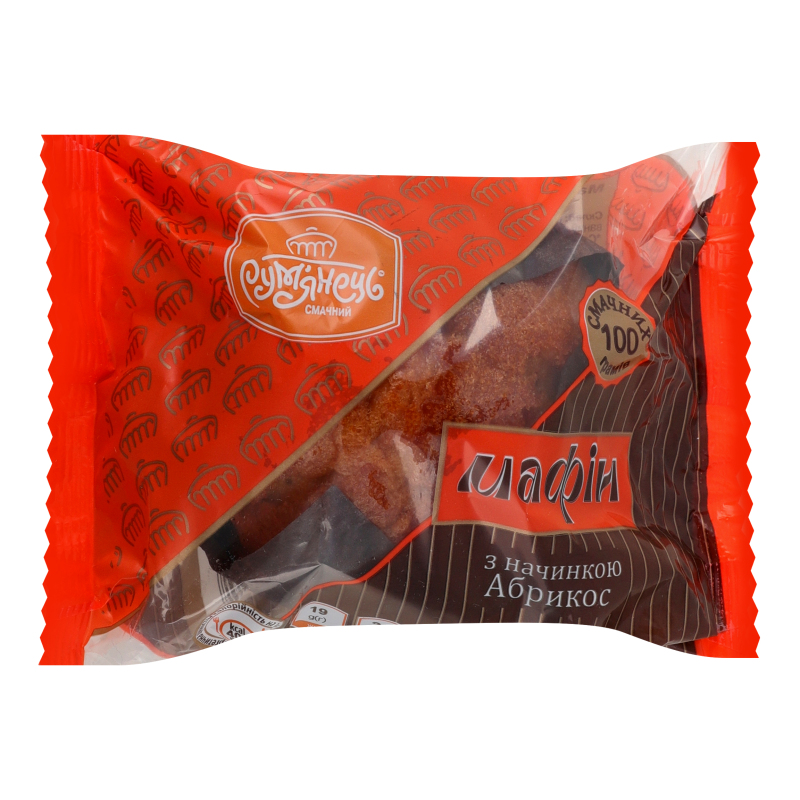 Мафін Румянець 100г Абрикос