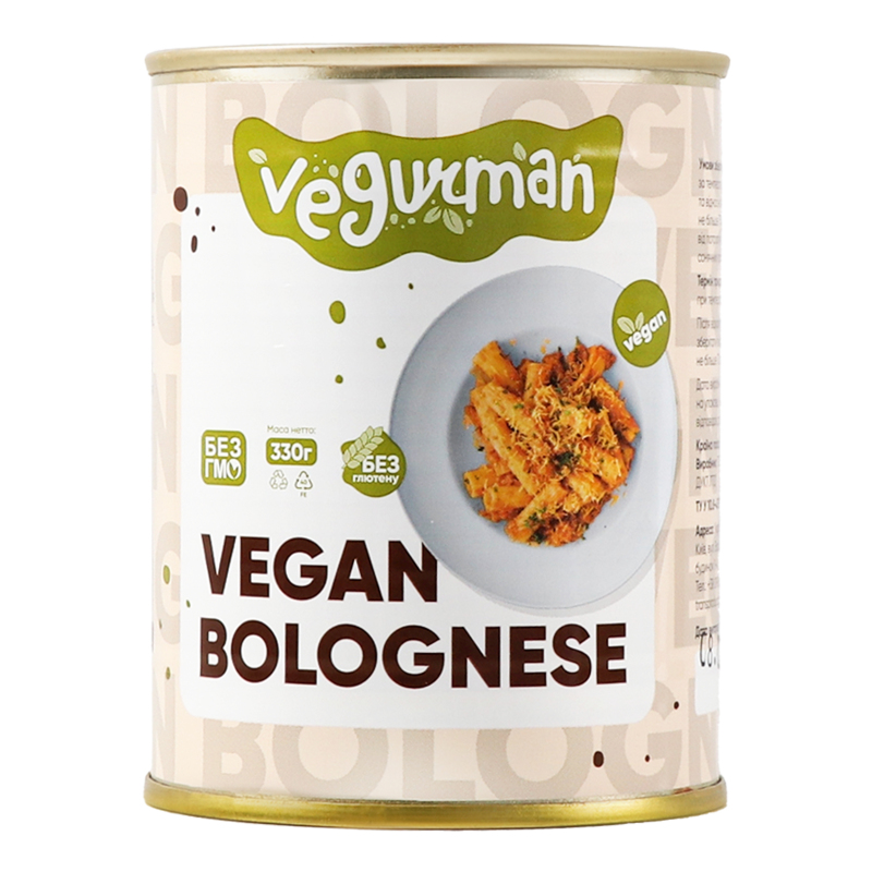 Філе Vegurman 330г Болоньєзе ж/б