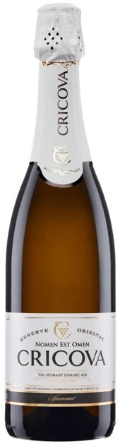 Вино ігр Cricova 0,75л Біле н/сух 12,5%