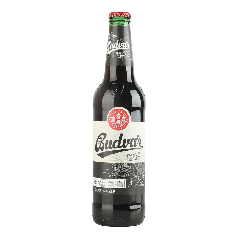 Пиво BudweiserBudvar 0,5л Темне 4,7% с/б