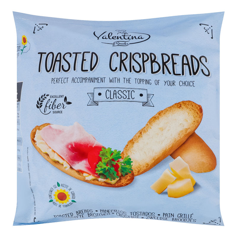 Тостадоси Valentina 250г Класичні