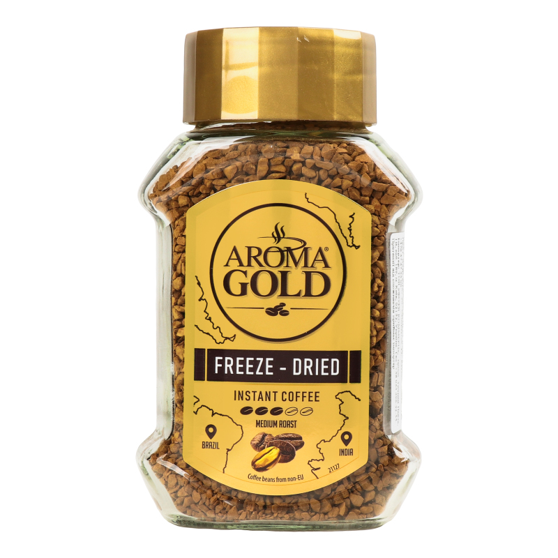 Кава AROMA GOLD 100г Натур розч гран