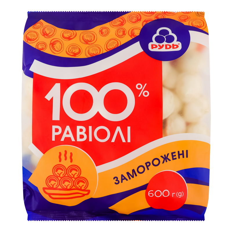 Равіолі Рудь 600г