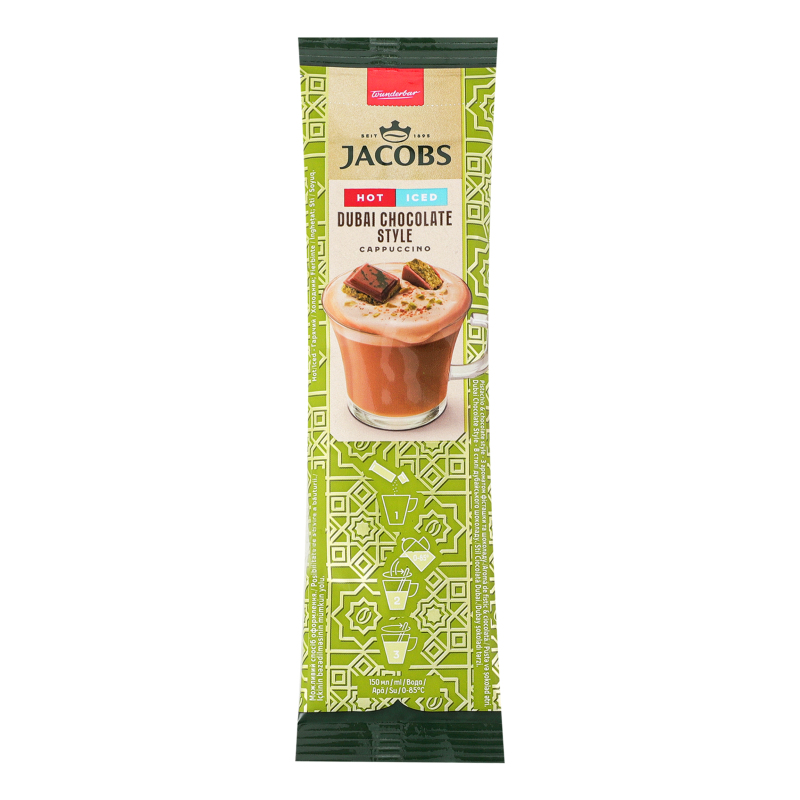 Напій кавов Jacobs 3в1 19,5гКапуч ДубШок