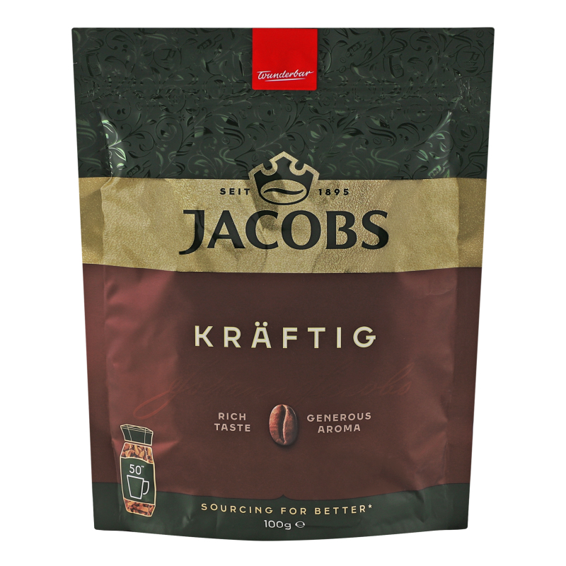 З Кава Jacobs 100г Kraftig розч