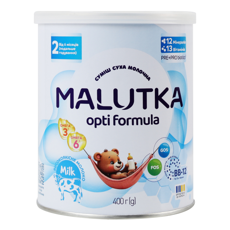 ДХ Малютка Суміш400г Opti Formula 6міс