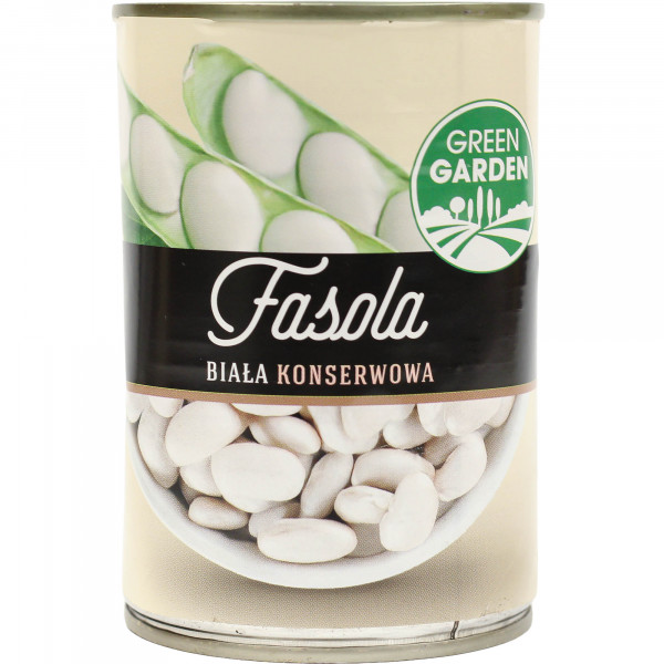 Квасоля Green Garden 400г біла з/б