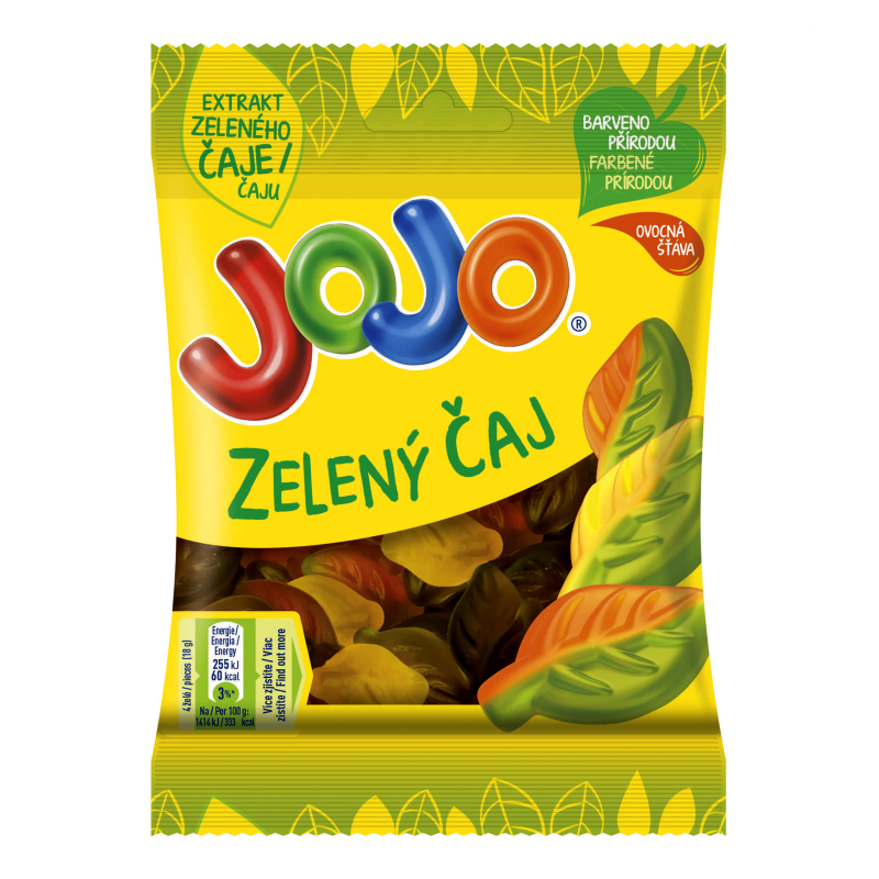 Цукерки жув JoJo 80г Зелений Чай