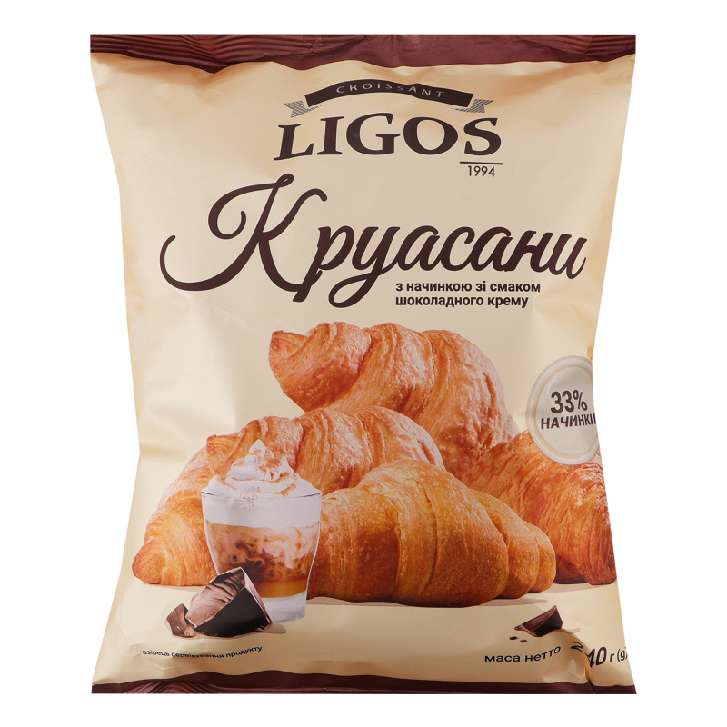 Круасан Лігос 240г Шоколадний крем