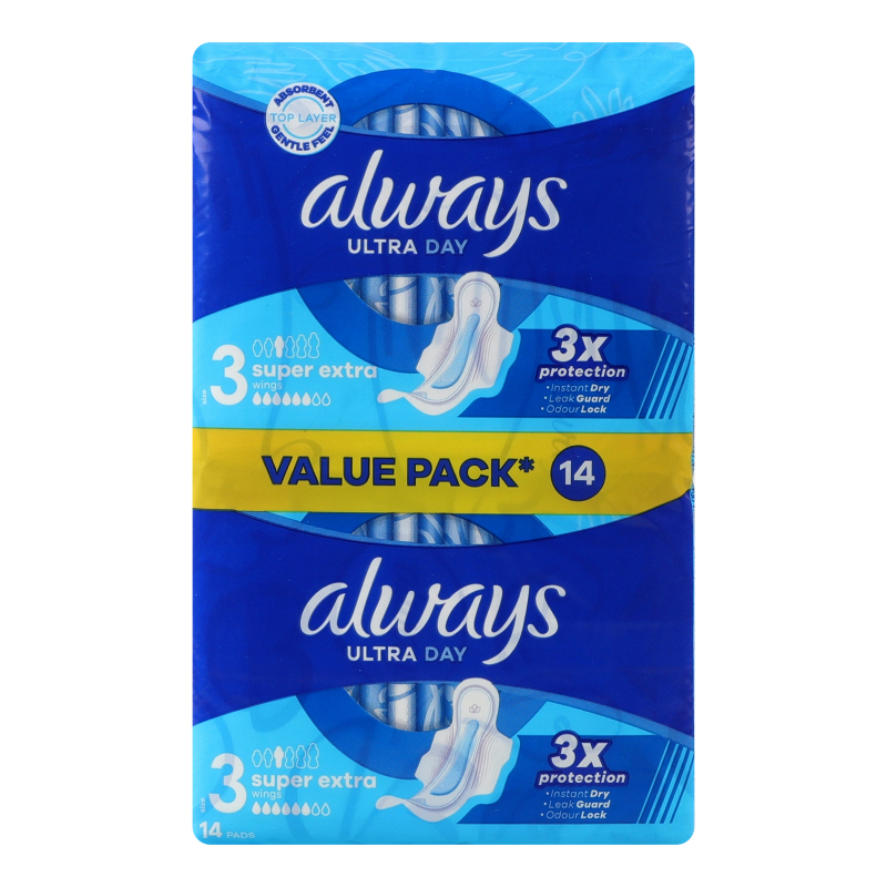 Прокладки Always 14шт Ultra Super Extra