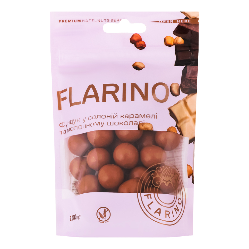 Фундук Flarino 100г солона кар у мол шок