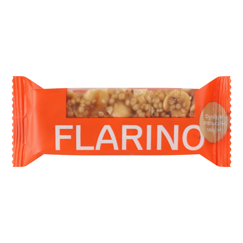 Батончик Flarino 25г з фундуком лим апел