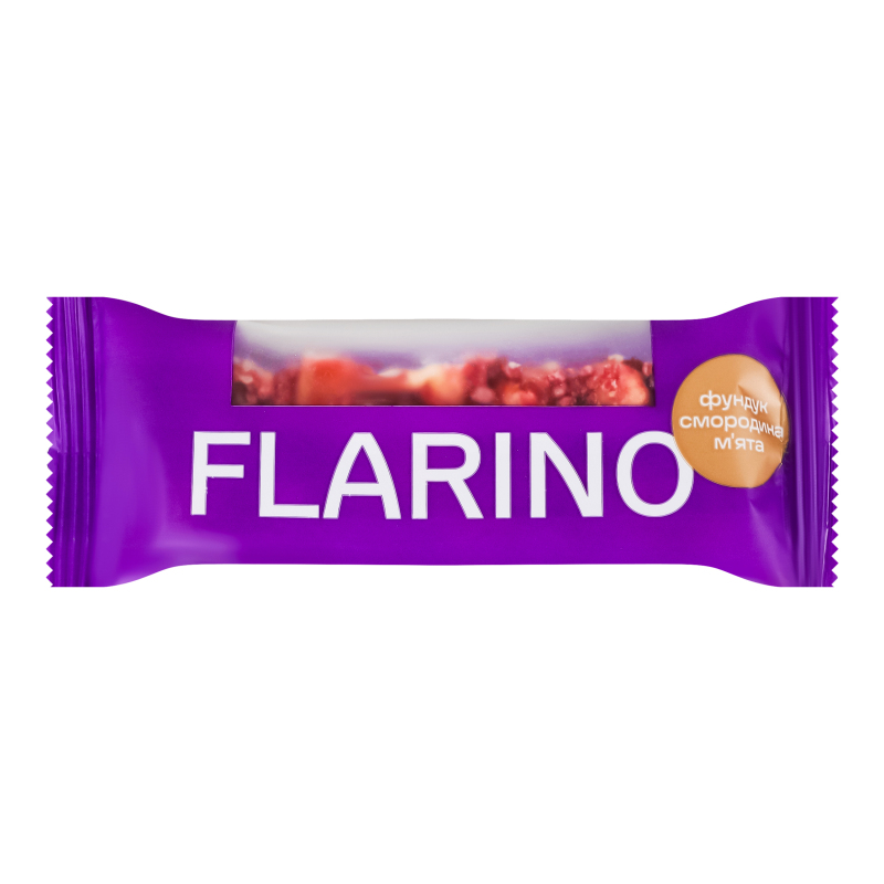 Батончик Flarino 25г з фунд смородин мят