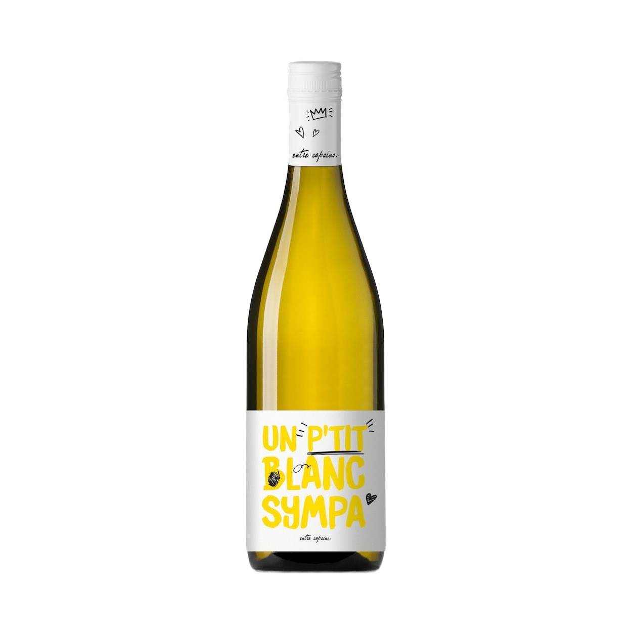 Вино Entre Copains 0,75л біле сухе 12,5%