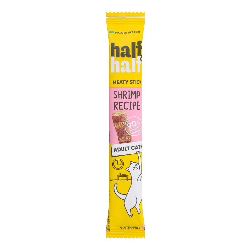 Ласощі Half&Half дк 5г паличка з креветк
