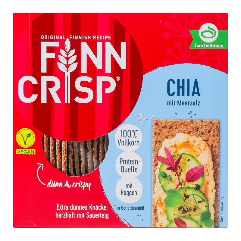 Сухарики FinnCrisp 195г нас чіа морс сіл