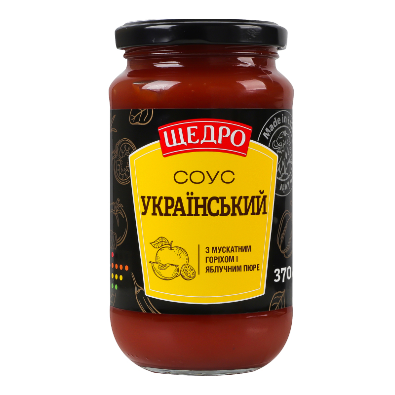 Соус Щедро 370г Український с/б