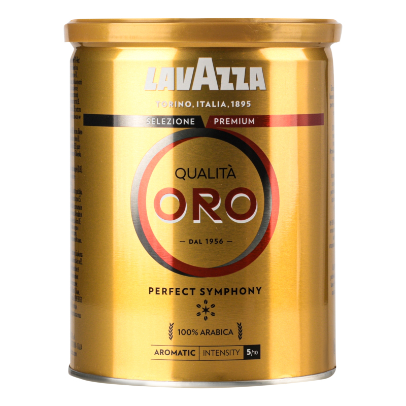 Кава Lavazza 250г Qualita Oro мелена ж/б