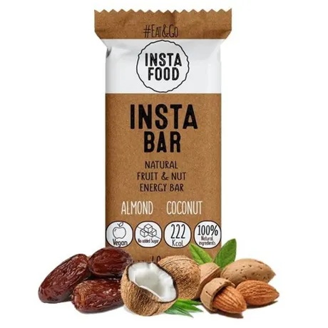 Батончик Insta Bar 40г Мигдаль кокос