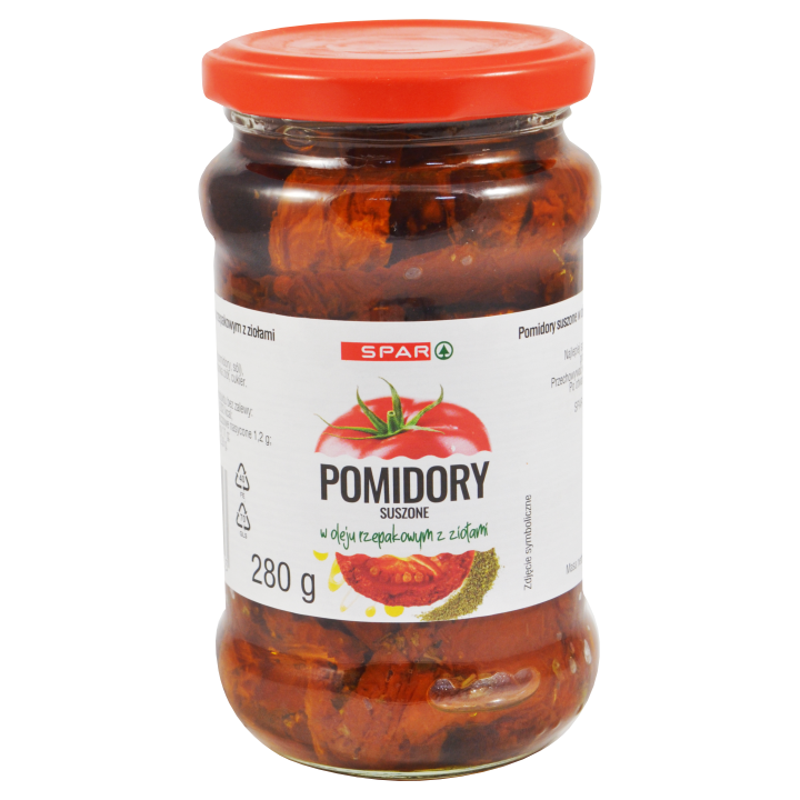 Томати SPAR 280г вялені в/о