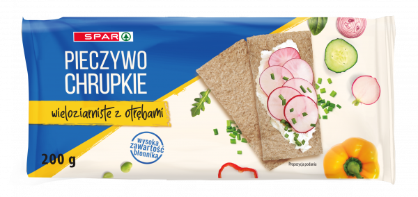 Хлібці SPAR 200г багатозер хрумкі з вис
