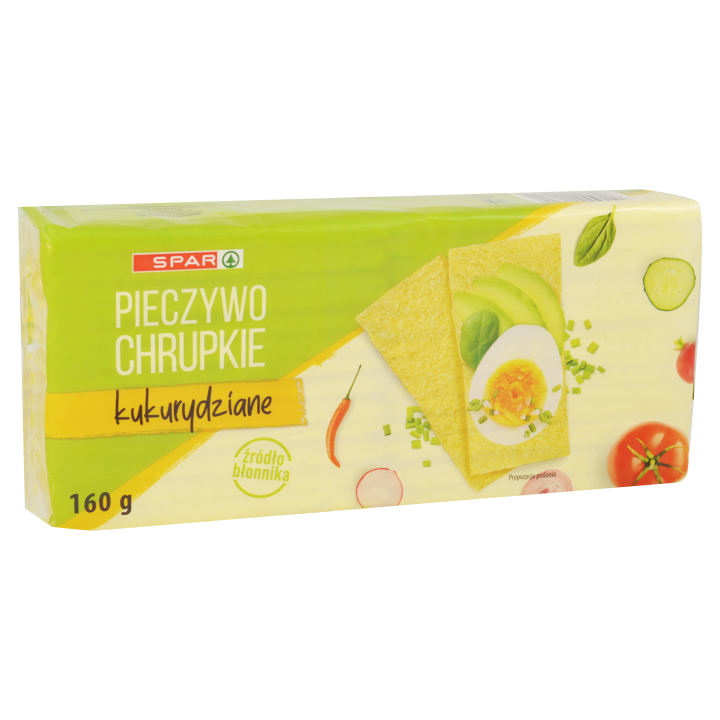 Хлібці SPAR 160г Кукурудзяні хрумкі