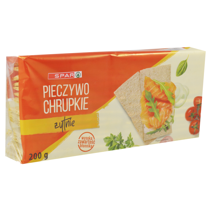 Хлібці SPAR 200г Житні хрумкі