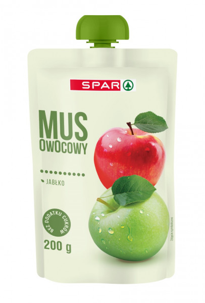 Пюре SPAR 200г Фруктове яблучне