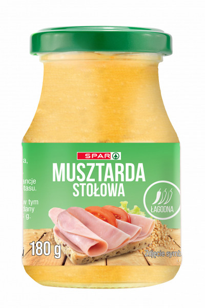 Гірчиця SPAR 180г столова