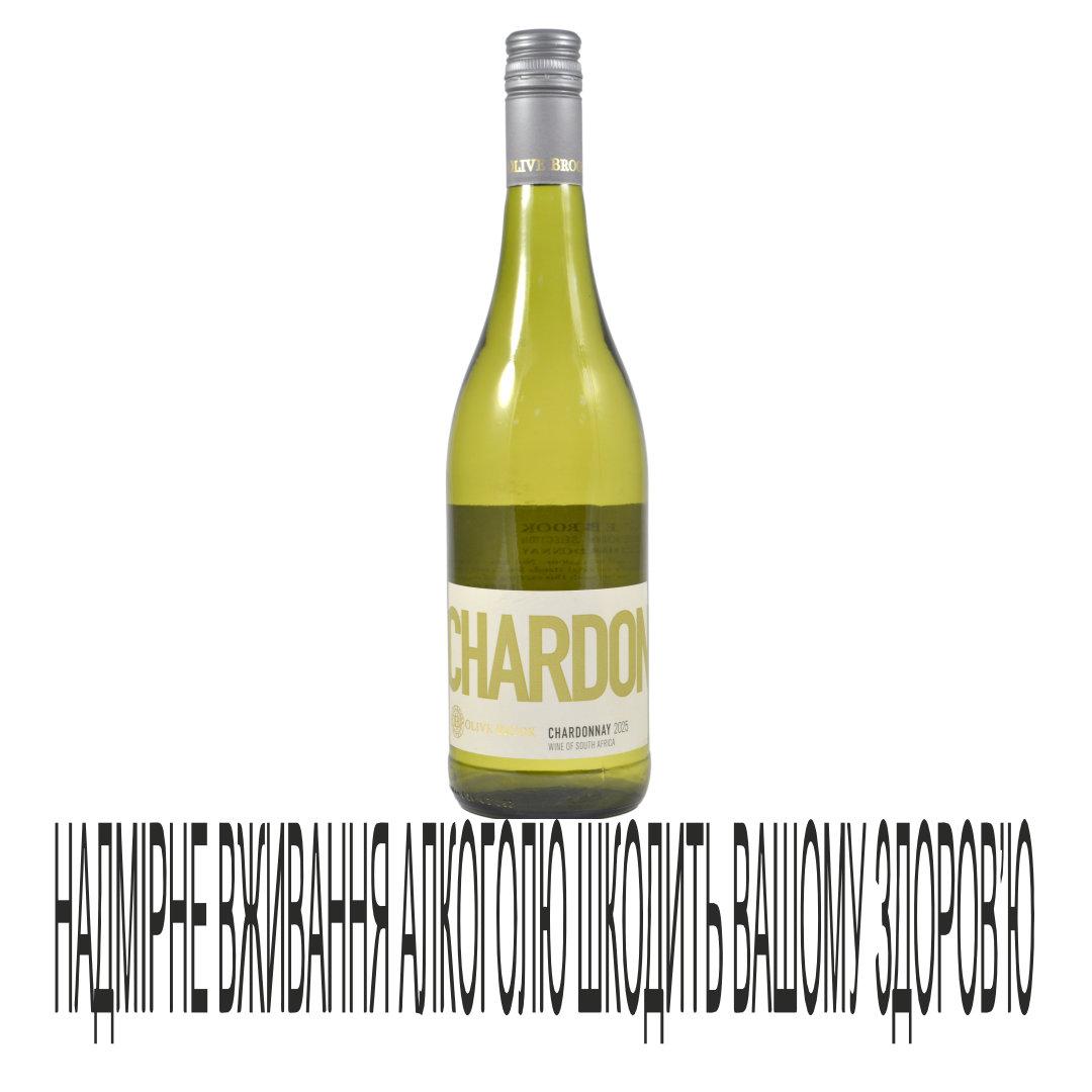 Вино SPAR 0,75л OliveBrookChardonnayБ14%