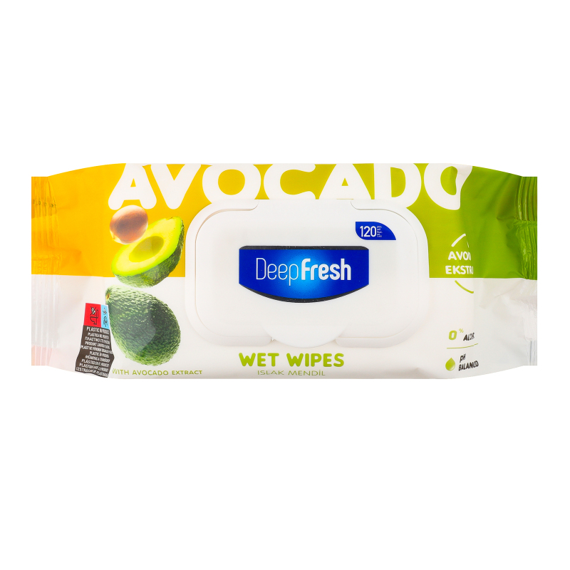 Серветки вол Deep Fresh 120шт Авокадо кл