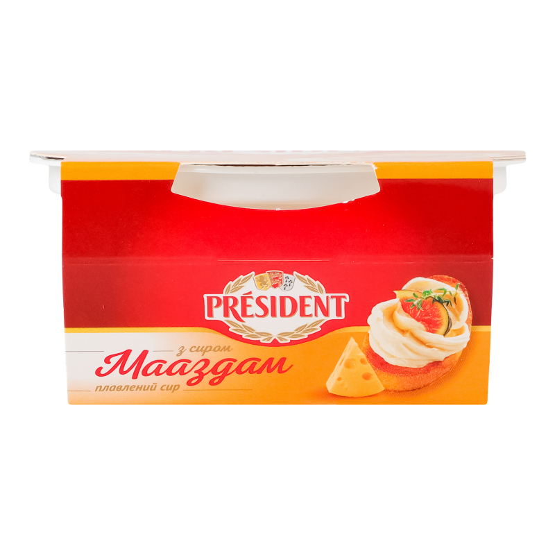 Сир President пл 38% 150г З сир мааздам
