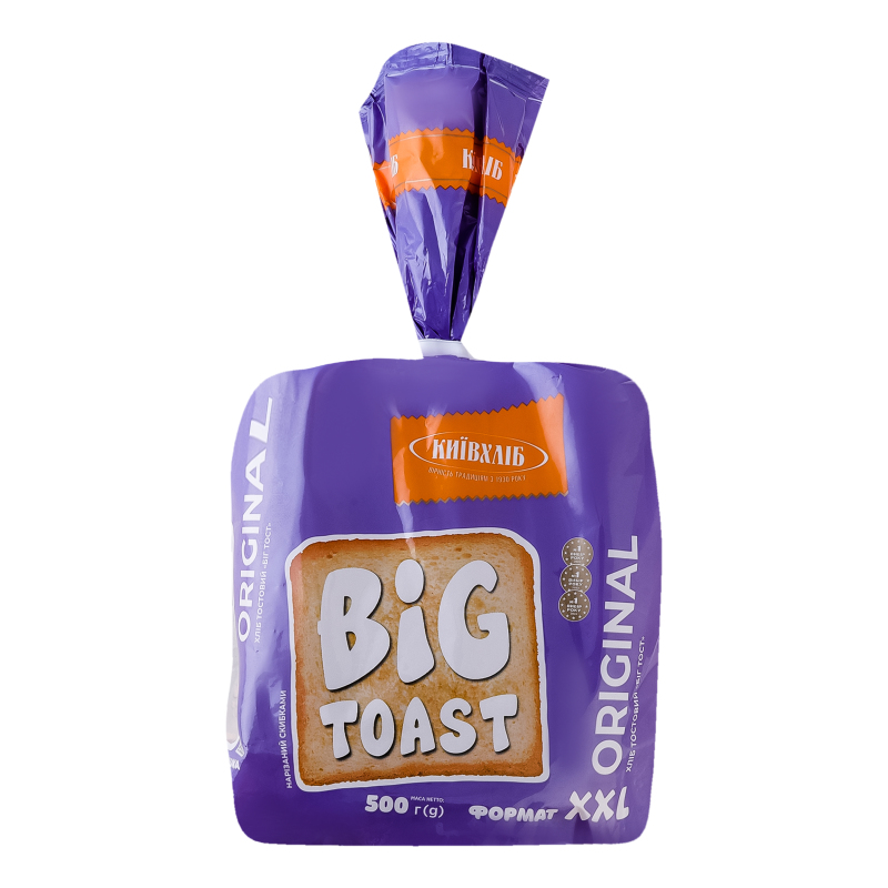 Хліб КиївХліб 500г Тост БігТостOriginal