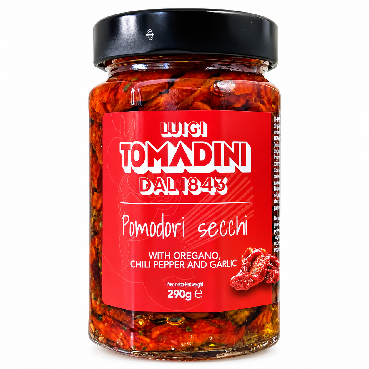 Томати Tomadini 290г Вялені скло