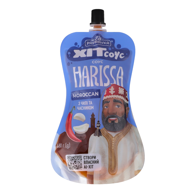 Соус Приправка 180г З чилі та часником