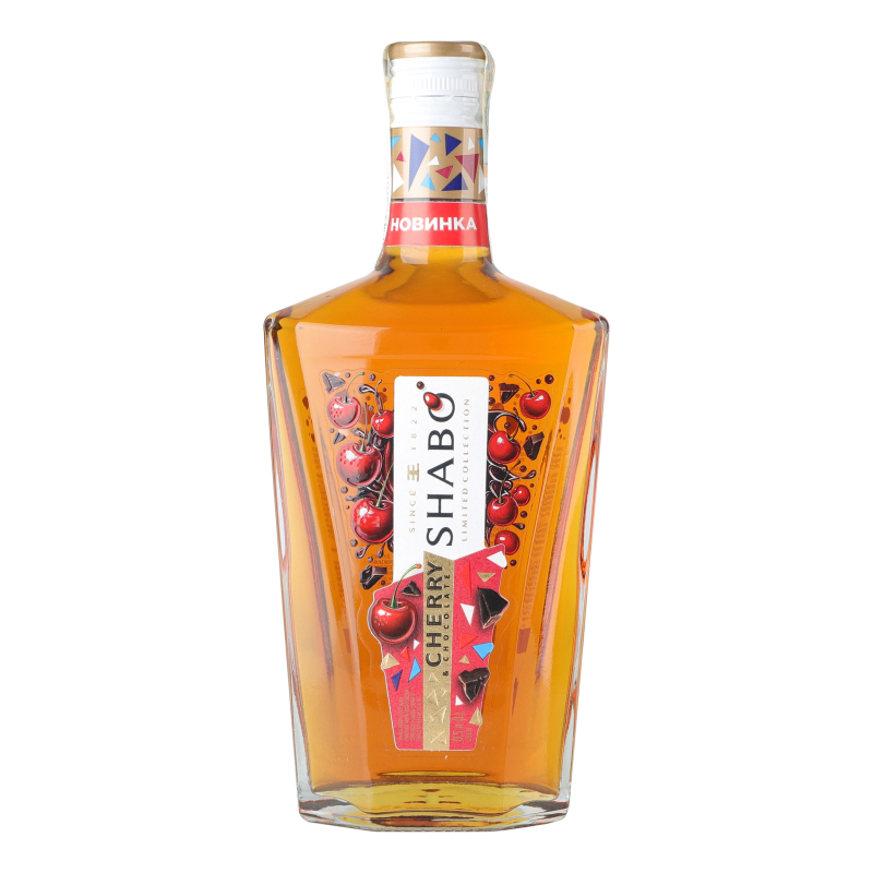Спиртний напій Шабо 0,5л Вишня шок 30%