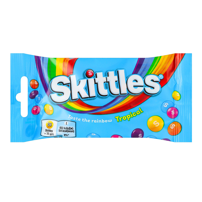 Драже Skittles 38г Tropical