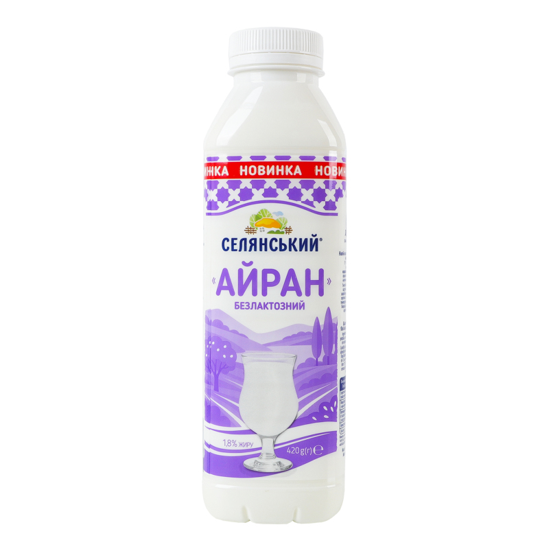 Напій к/м Селянський 1,8%420гАйранБ/лакт