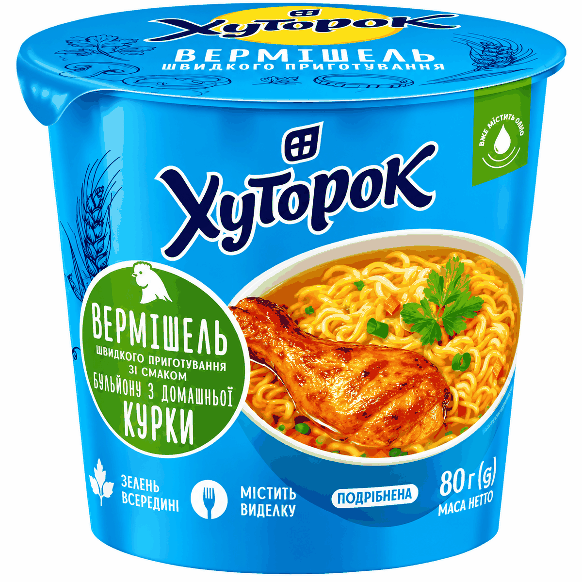 Шв Харч Хуторок 80г Верміш Курка стак