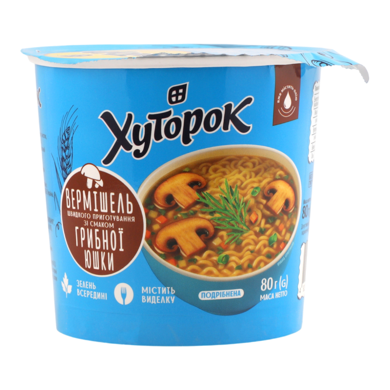 Шв Харч Хуторок 80г Верміш Грибна юшка