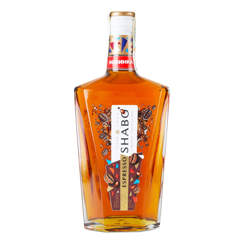 Спиртний напій Шабо 0,5л Кава еспресо30%