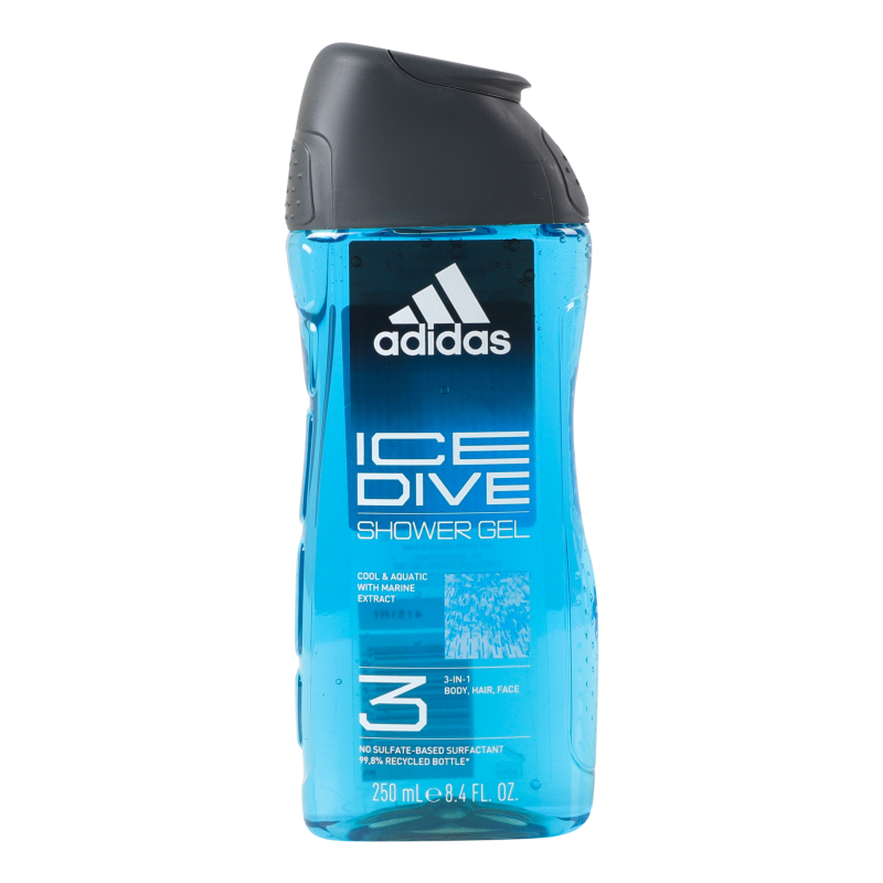 Гель д/душу Adidas 250мл 3в1 Ice Dive