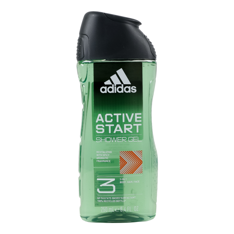 Гель д/душу Adidas 250мл 3в1 Activ Start