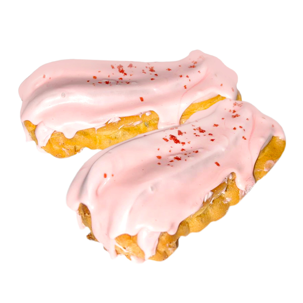 Еклер ПолуничнКремСир 80г Власна Кондит